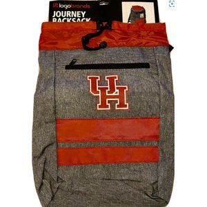 University Houston Journey Backsack Backpack Texas Logobrands Bag